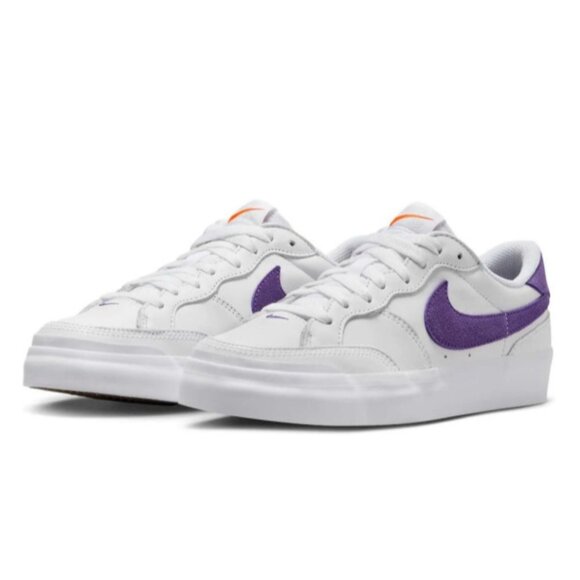 New! Size: 10 Women | Nike Zoom Pogo Plus ISO SB White/Court Purple | DZ4916-100 - Picture 2 of 15